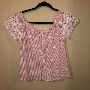 Off the shoulder top